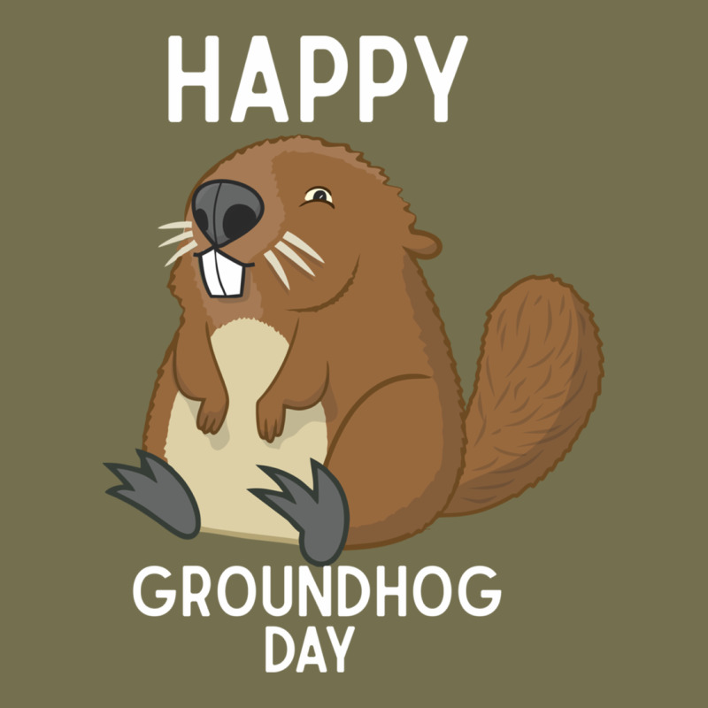 Happy Groundhog Day Respect The Shadow Funny Spring Prediction Holiday Vintage Hoodie by linhVisuals | Teevron