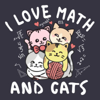 I Love Math And Cats Mountain Heart Mathematics Lover Gifts Cute And F Vintage Hoodie | Teevron