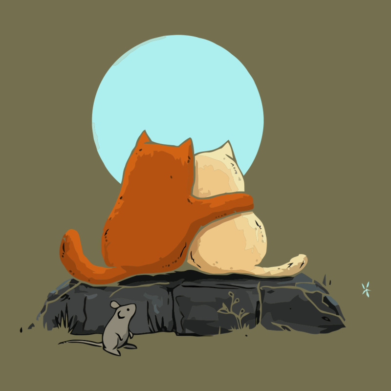 Two Cats Vintage Hoodie by linhVisuals | Teevron