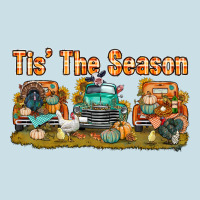 Thanksgiving Tis' The Season With Trucks Bbs Ladies Tee | Teevron