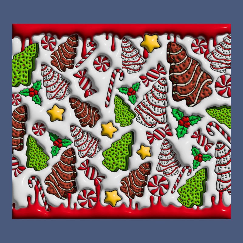 Christmas Cakes Vintage Hoodie by CowhideDigitalArt | Teevron