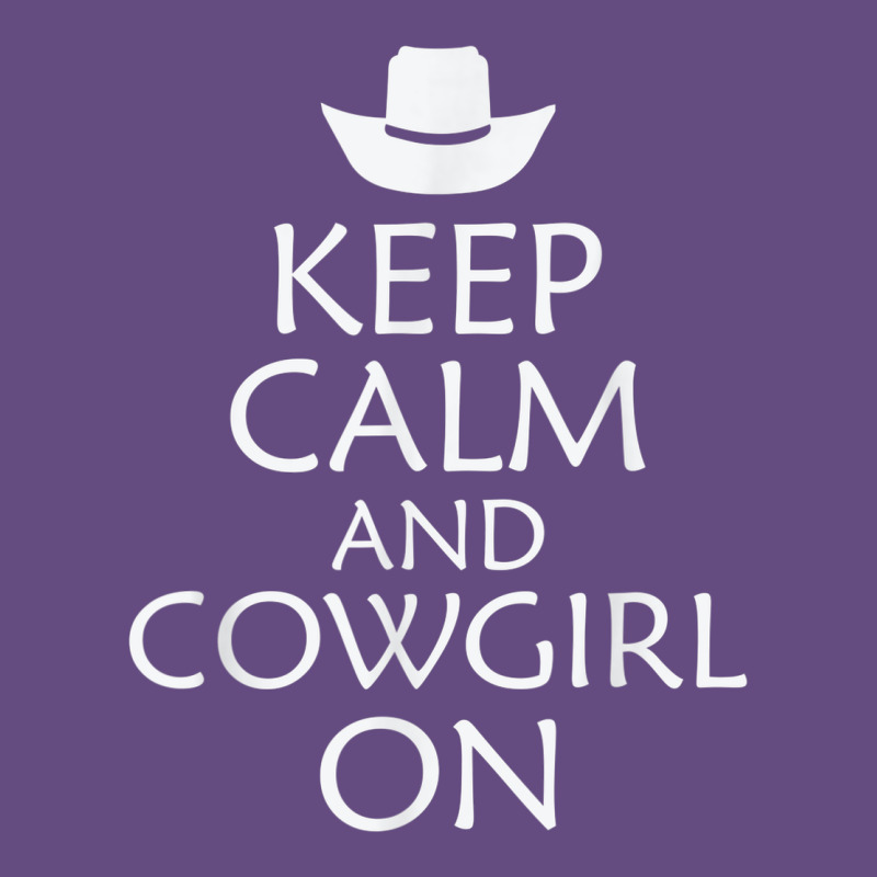 Keep Calm And Cowgirl Horse Vintage Hoodie by linhVisuals | Teevron