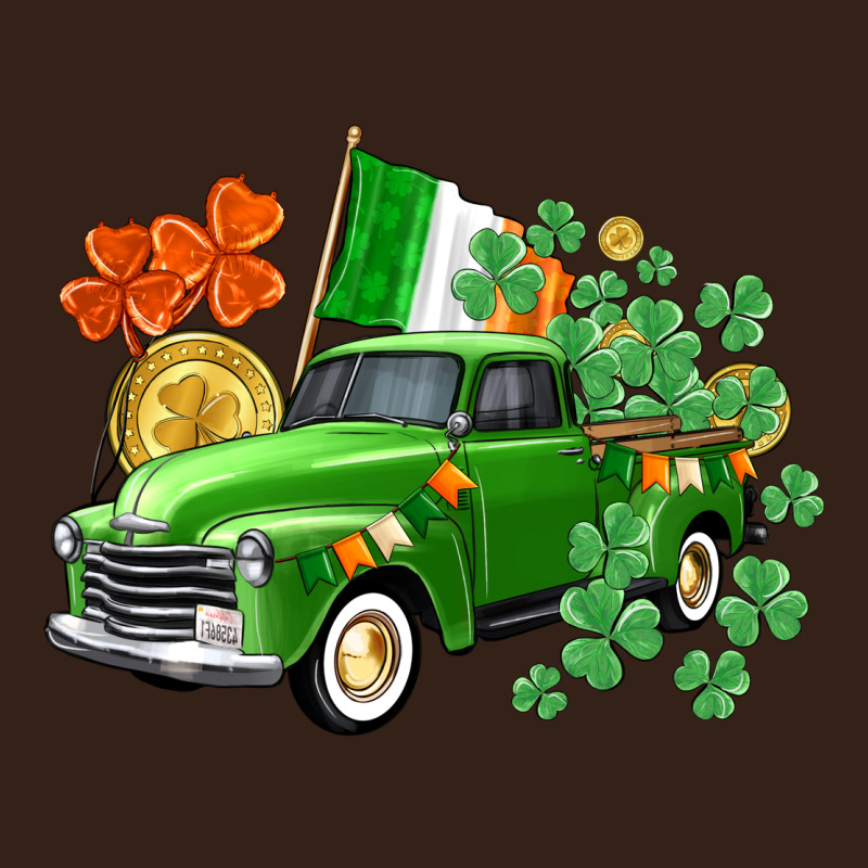 Western St. Patrick's Day Truck Heavy Core Tee by CowGirlArtShop | Teevron