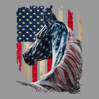Patriotic Horse American Flag   Horse Vintage Vintage Hoodie | Teevron