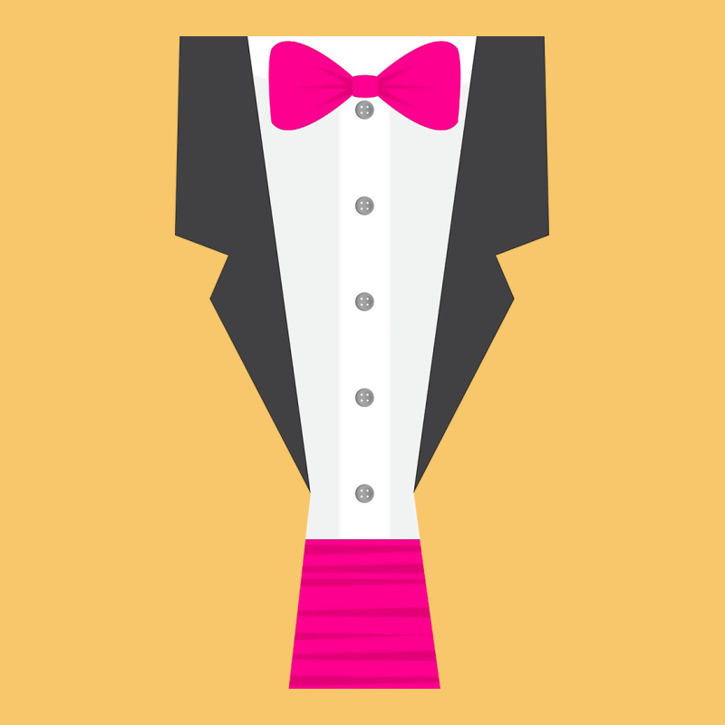 Pink Tux Tuxedo Vintage Hoodie by linhVisuals | Teevron