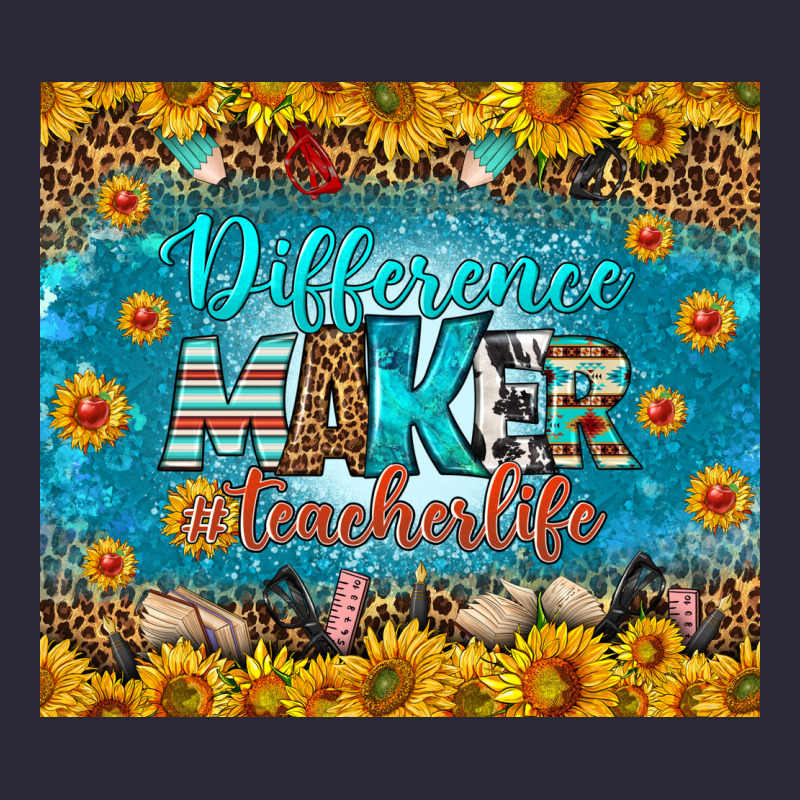 Difference Maker Teacher Life Tumbler Vintage Tee by BundleAndBundleShop | Teevron