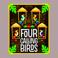 Four Calling Birds Vintage Hoodie | Teevron