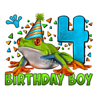 birthday boy frog age 4 | Teevron
