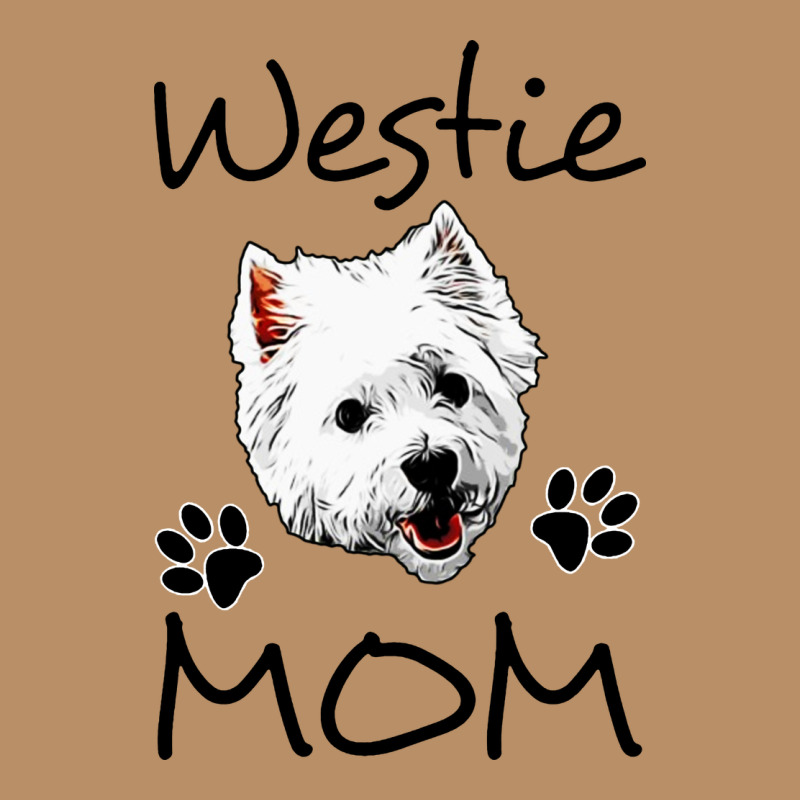 Westie Mom Dog Mama West Highland Terrier Dog Vintage Hoodie by linhVisuals | Teevron