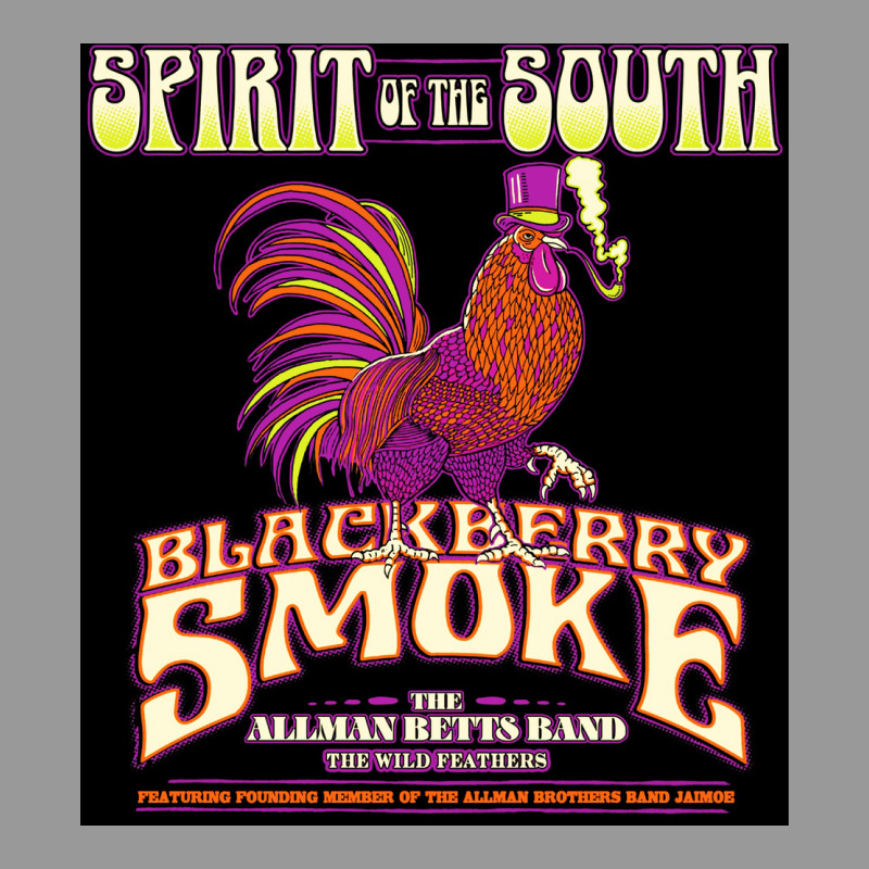 #blackberry Smoke Spirit Of The South Tour 2022 Vintage Hoodie by linhVisuals | Teevron