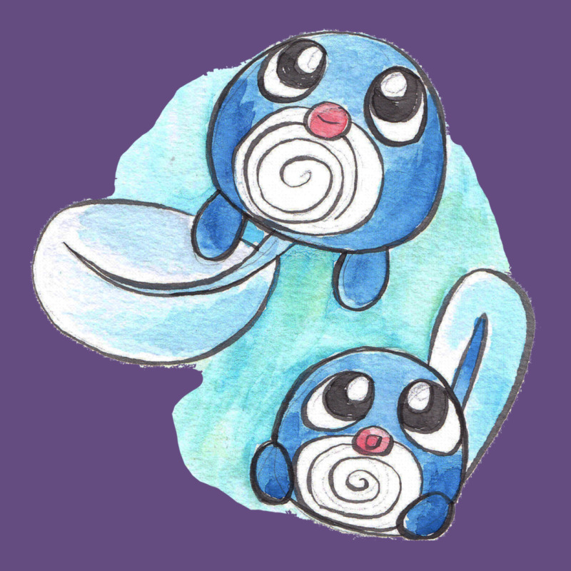 Poliwag Watercolor Vintage Hoodie by linhVisuals | Teevron