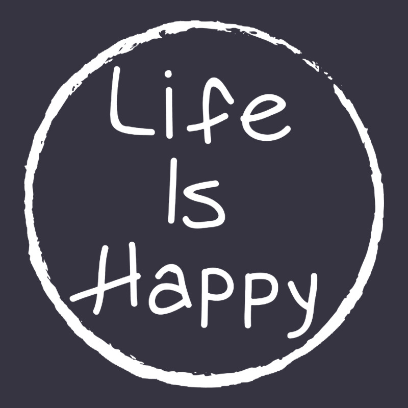 Life Is Happy Vintage Hoodie by linhVisuals | Teevron