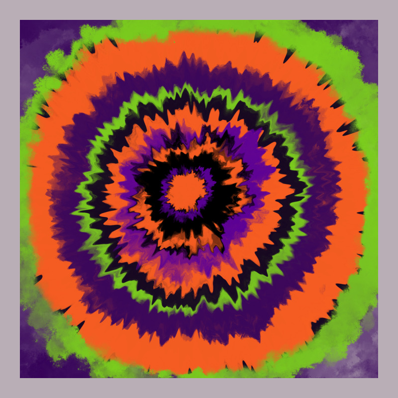 Halloween Tie  Dye Pattern Vintage Tee by RanaPortraitStore | Teevron