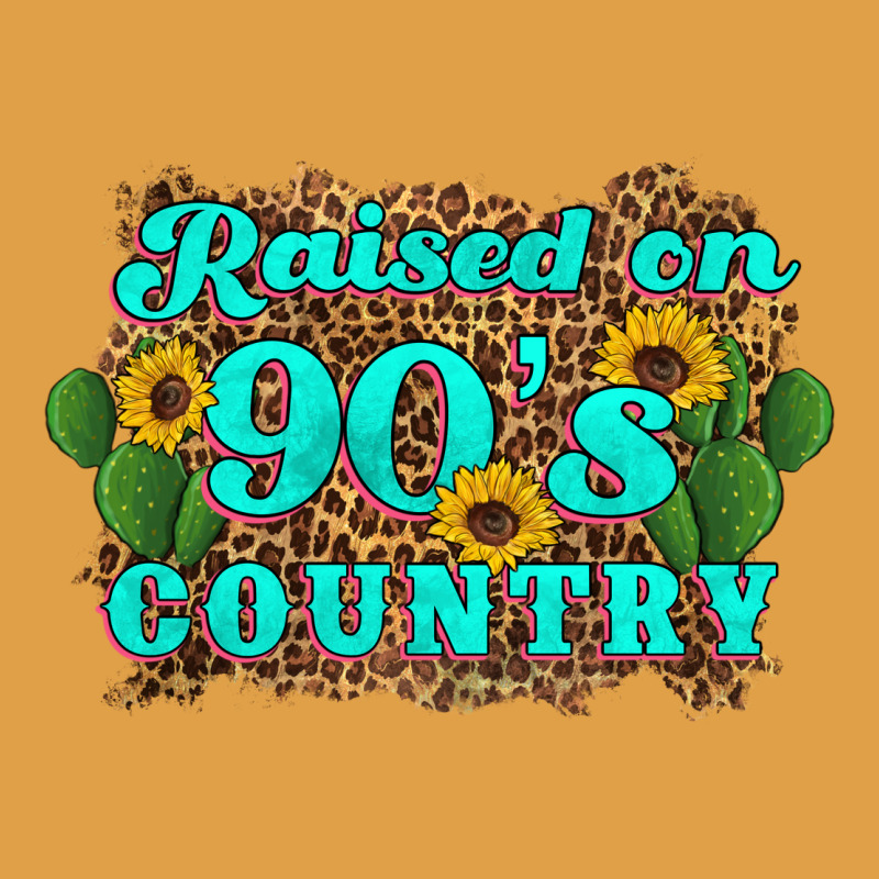 Raised 90's Country Cactus Sunflower's Premium Hoodie by Artiststas | Teevron
