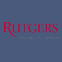 Rutgers University Newark Logotype Vintage Hoodie | Teevron