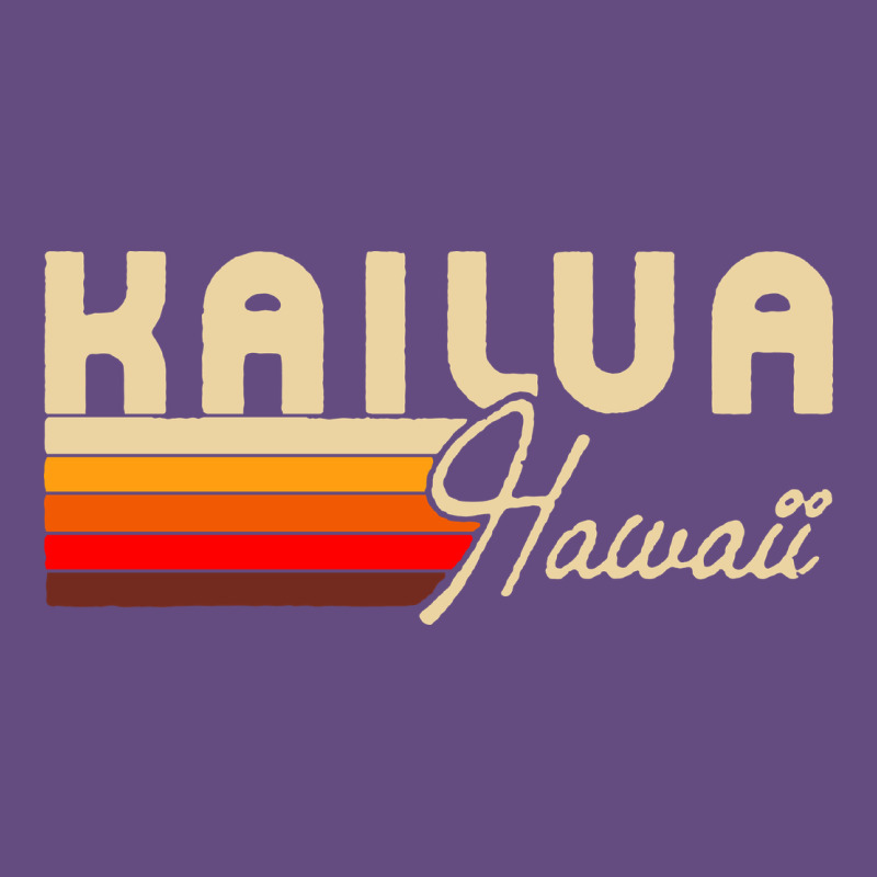 Kailua Hawaii Vintage Hoodie by linhVisuals | Teevron