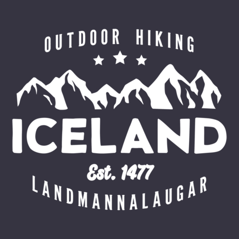 Iceland Hiking Landmannalaugar Est 1477 Vintage Hoodie by linhVisuals | Teevron