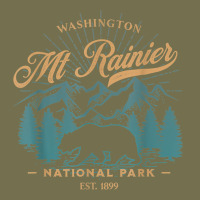 Mount Rainier National Park Washington Usa Vacation Hiking Vintage Hoodie | Teevron