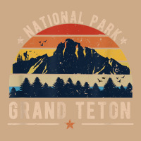 National Park Grand Teton Vintage Retro Hiking Vintage Hoodie | Teevron