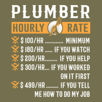 Funny Plumber Gifts   Plumber Hourly Rate Hoodie Vintage Hoodie | Teevron