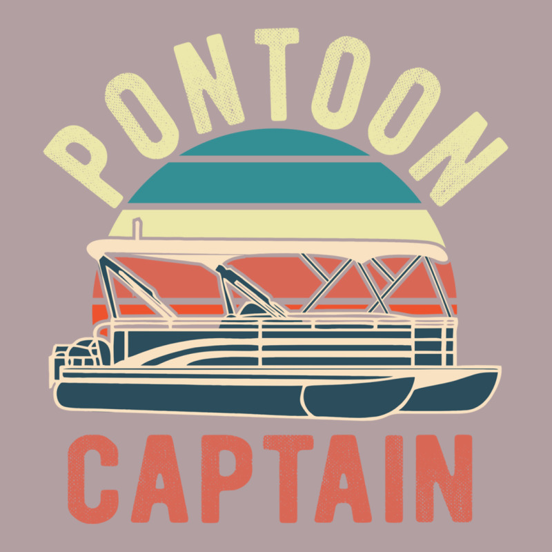 Pontoon Captain Vintage Boating Party Funny Gift For Pontooning Lover Vintage Hoodie by linhVisuals | Teevron