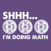 Shhh I'm Doing Math Gym Funny Bodybuilding Weightlifting Humor Quote Vintage Hoodie | Teevron
