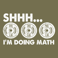 Shhh I'm Doing Math Gym Funny Bodybuilding Weightlifting Humor Quote Vintage Hoodie | Teevron