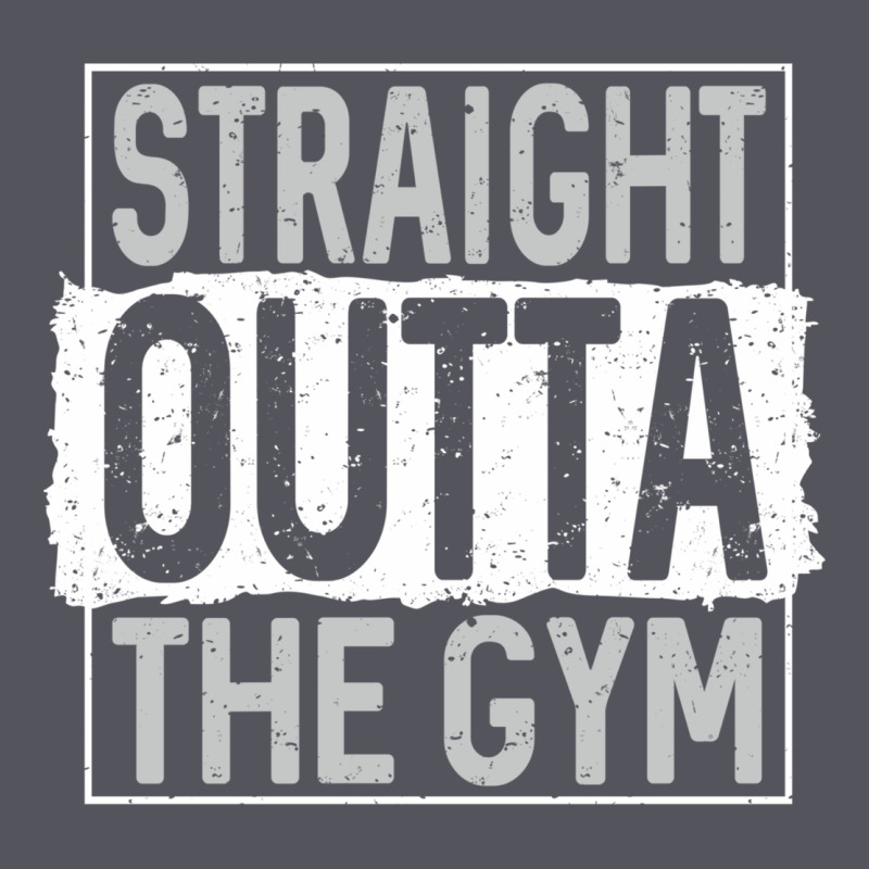 Straight Outta The Gym Vintage Hoodie by linhVisuals | Teevron