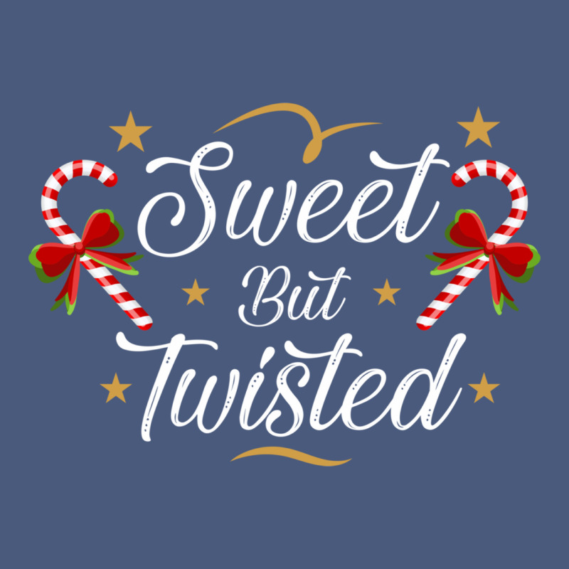 Sweet But Twisted Candy Cane Christmas Humor Funny And Cute Gifts For Vintage Hoodie by linhVisuals | Teevron