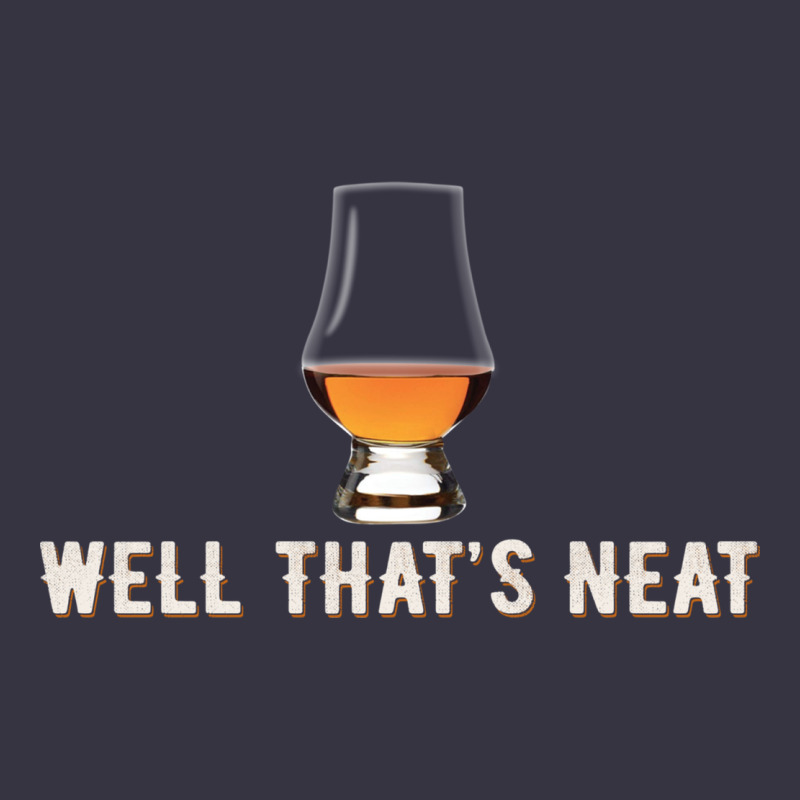 That's Neat Whiskey Funny Saying Vintage Hoodie by linhVisuals | Teevron