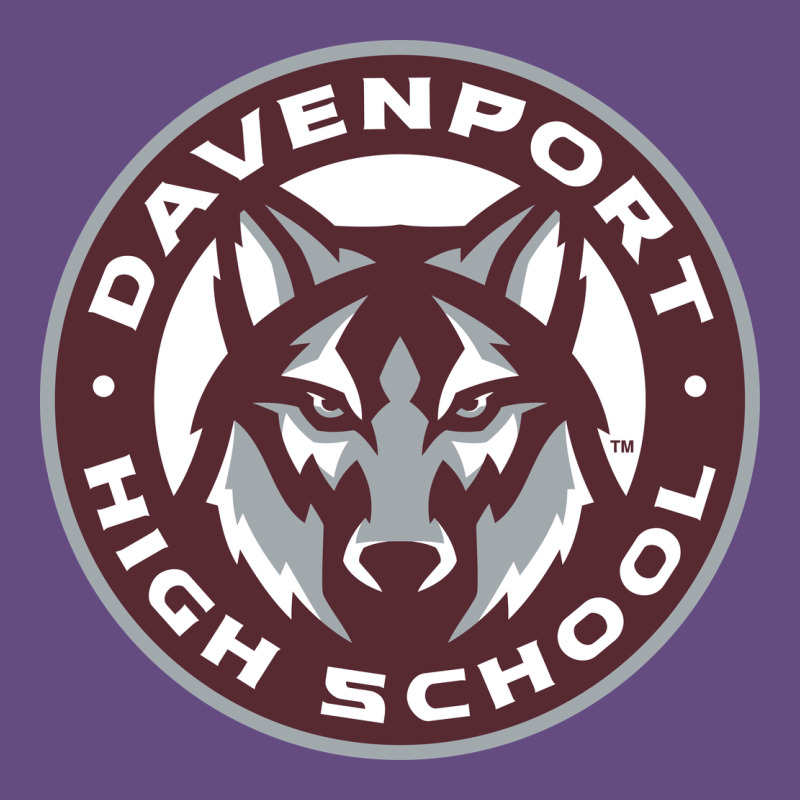 Davenport High School, Davenport Vintage Hoodie by linhVisuals | Teevron