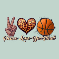 Peace Love Basketball Zipper Hoodie | Teevron