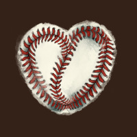 Baseball Ball Heart Heavy Core Tee | Teevron