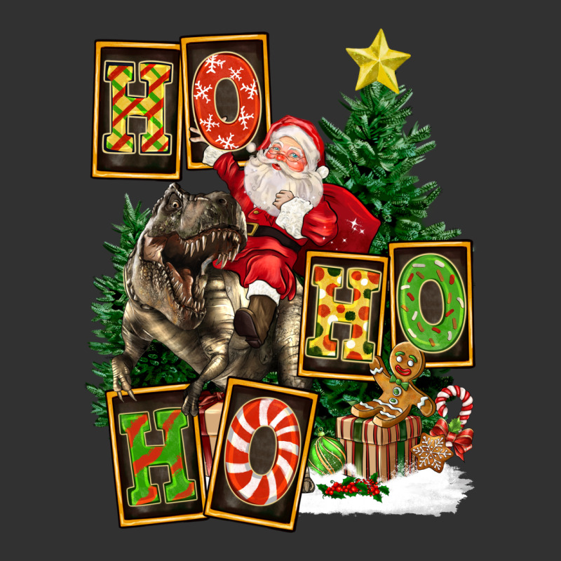 Christmas Trex Ho Ho Ho Santa Urban Heavy Tee by FaDigitalArtStudio | Teevron