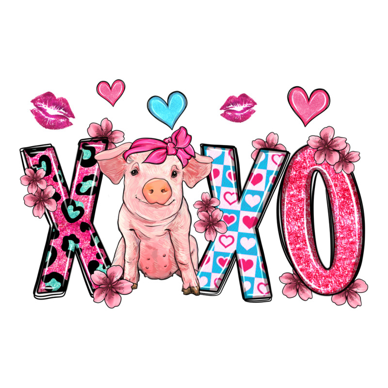 Xoxo Pig Olivia Premium Tee by OliviaCreatesArt | Teevron
