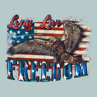 Long Live Freedom 4th Of July Heavy Core Tee | Teevron