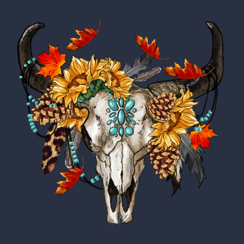 Fall Bull Skull Heavyweight Sweatshirt by RanaPortraitStore | Teevron