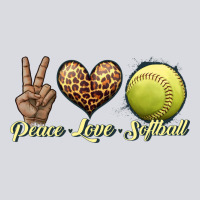Peace Love Softball Zipper Hoodie | Teevron