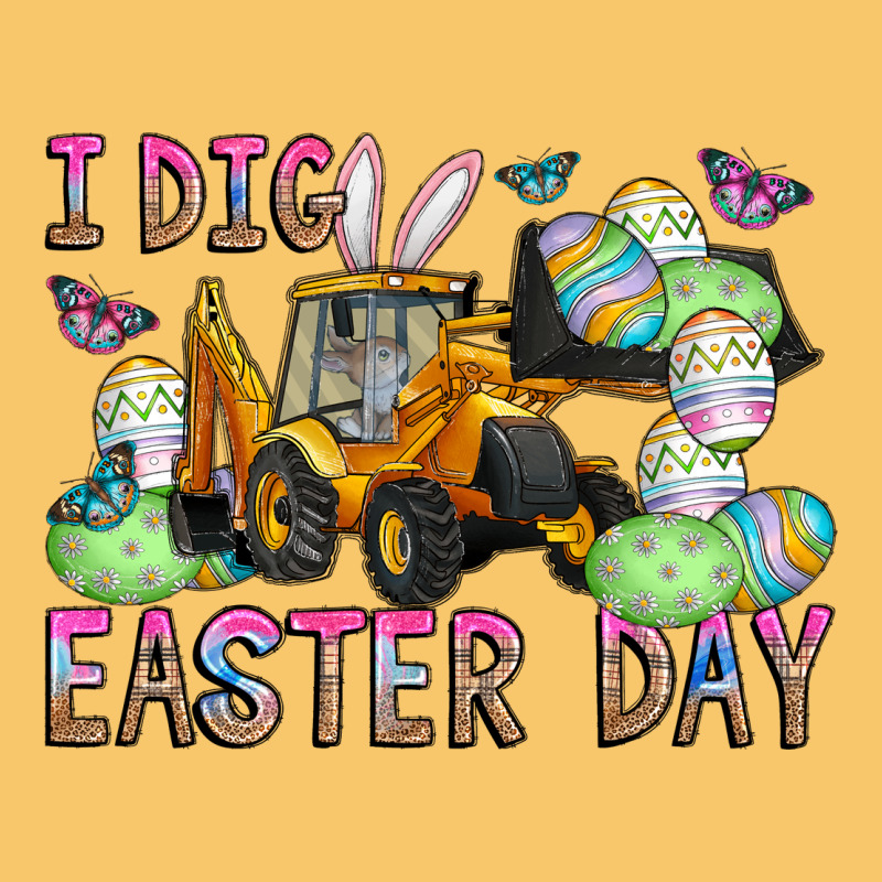 I Dig Easter Day Vintage Hoodie by CowhideDigitalArt | Teevron