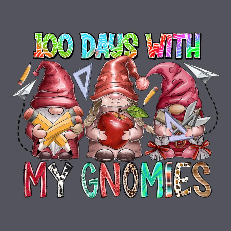 100 Days With My Gnomies Vintage Hoodie by RacoonDesign | Teevron