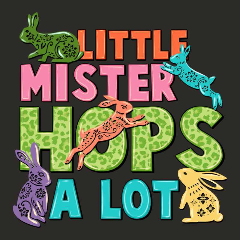 Little Mister Hops A Lot Easter Day Heavy Core Tee by CowGirlArtShop | Teevron