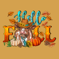 Hello Fall Heifer Cow Urban Hoodie | Teevron