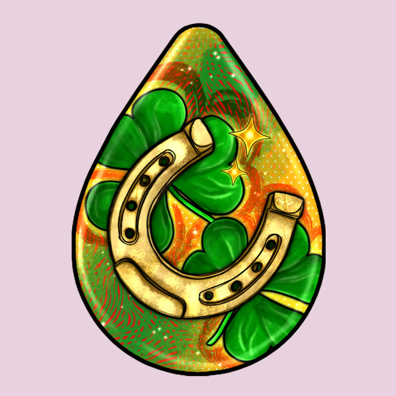 St.patrick's Teardrop Earrings Ladies Tee by FaDigitalArtStudio | Teevron