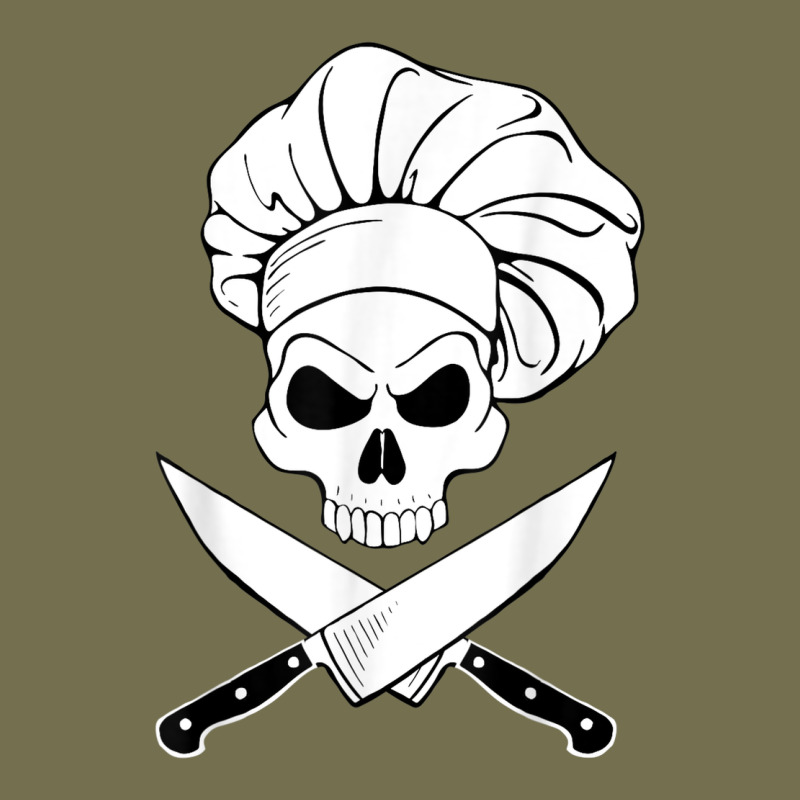 Chef Skull And Crossbones Knives Halloween Vintage Hoodie by linhVisuals | Teevron