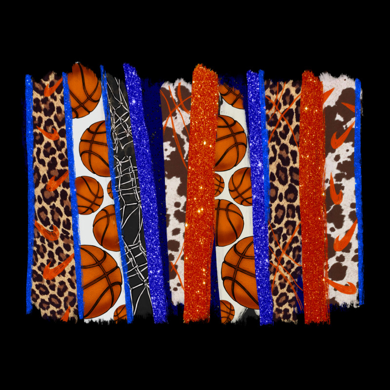 Basketball Brushstroke Heavy Core Tee by HowdyJamesFarm | Teevron
