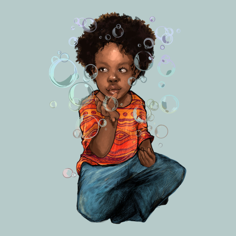 Afro Black Boy Heavy Core Tee by HowdyJamesFarm | Teevron