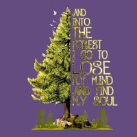 Into The Forest Hiking Tree Vintage Hoodie | Teevron