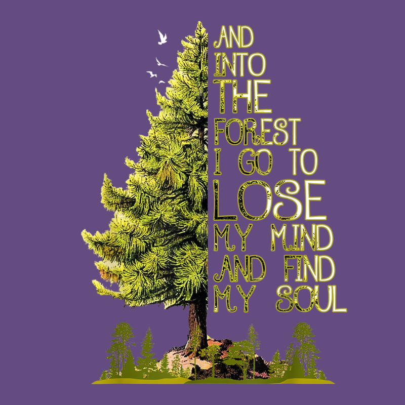 Into The Forest Hiking Tree Vintage Hoodie by linhVisuals | Teevron