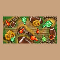 Western Sunflower And American Football License  Plate Vintage Tee | Teevron