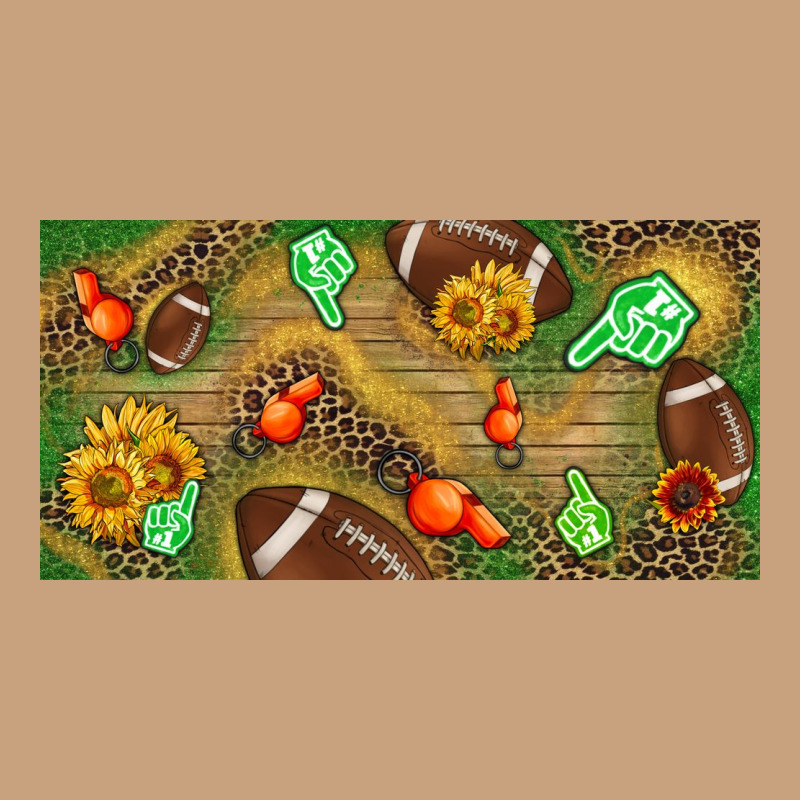 Western Sunflower And American Football License  Plate Vintage Tee by BundleAndBundleShop | Teevron